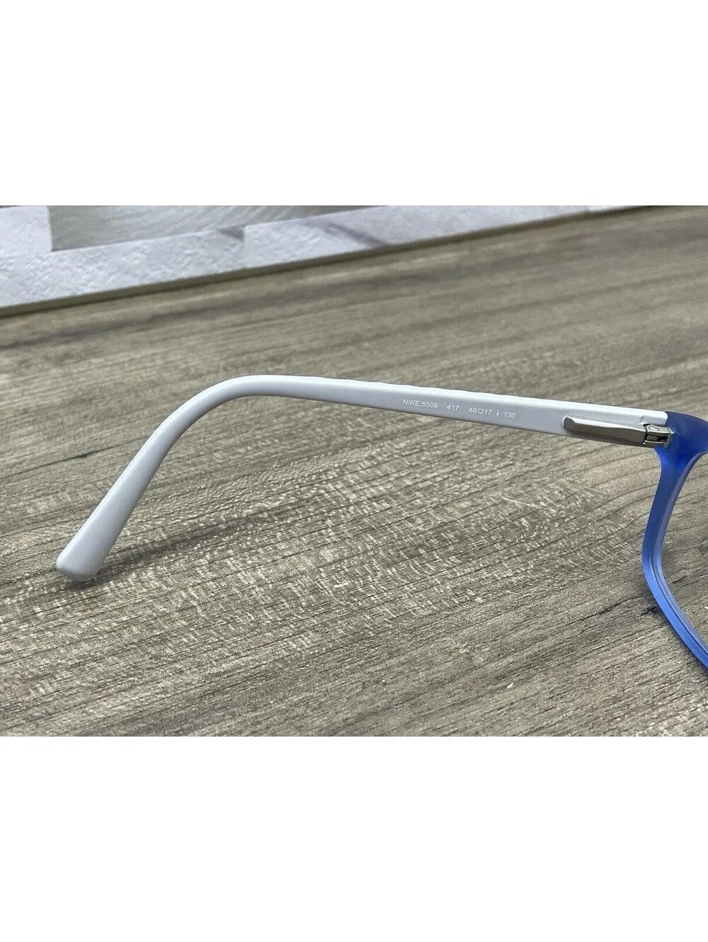 NIKE Youth Eyeglasses 5509 417 Matte Pacific Blue & White 48[]17/130 Frames Only